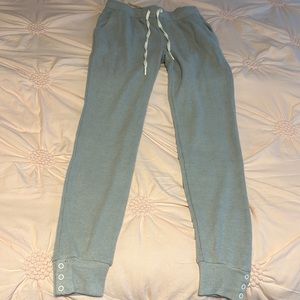 brand new z supply xs light blue sweatpants